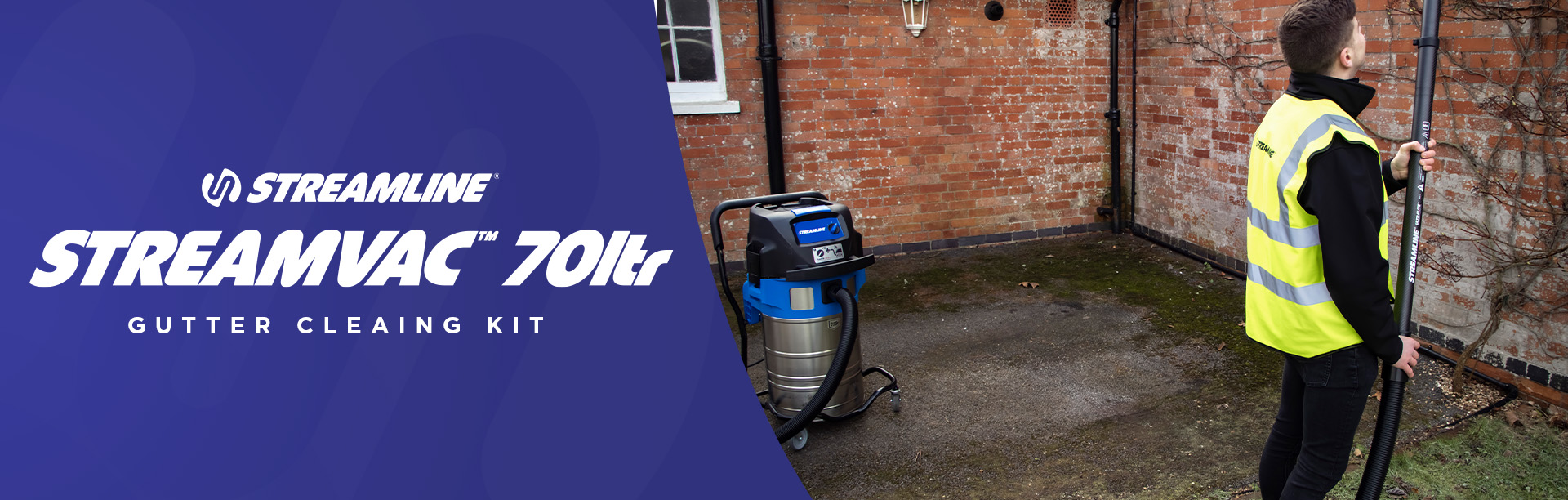 Gutter Cleaning 30ltr & 70ltr System banner