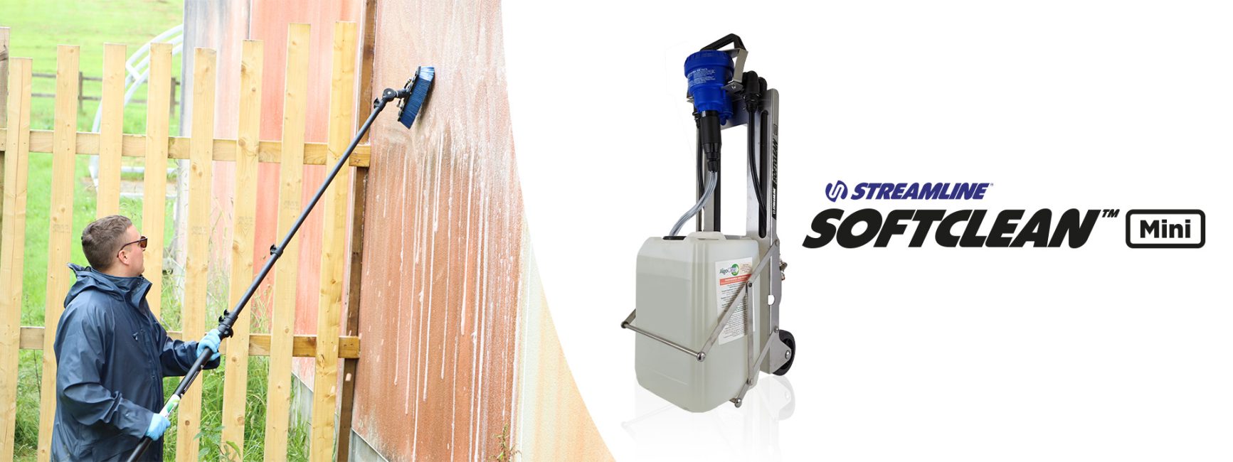 Softwash Mini Dosatron Trolley System banner