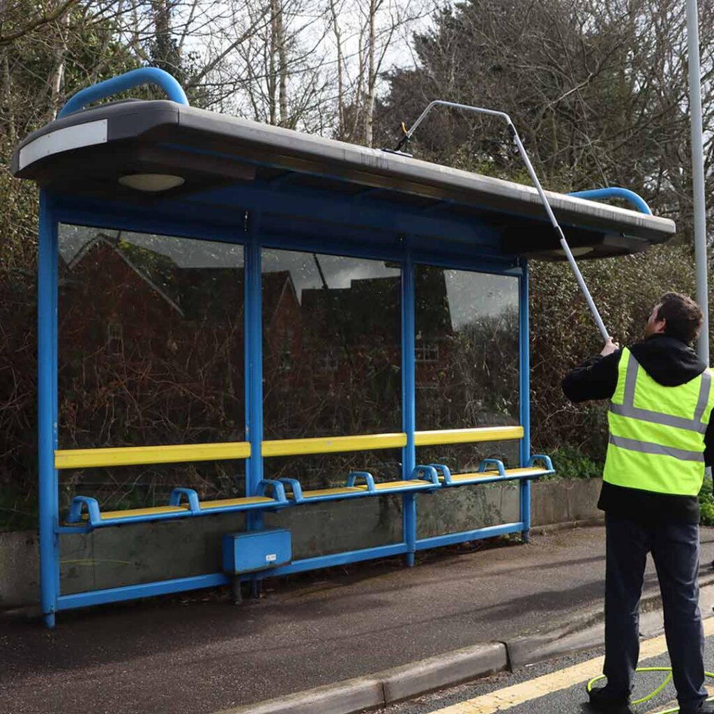 12 foot Reach Ecoline™ Pole with Double Bend Gooseneck