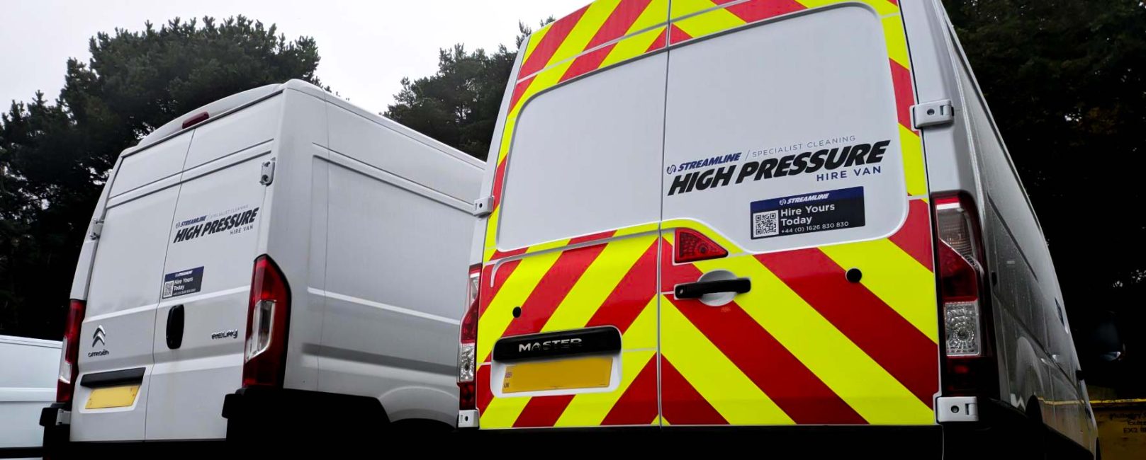Pressure-Washing with the Pressure Off: Streamline Hire Vans banner
