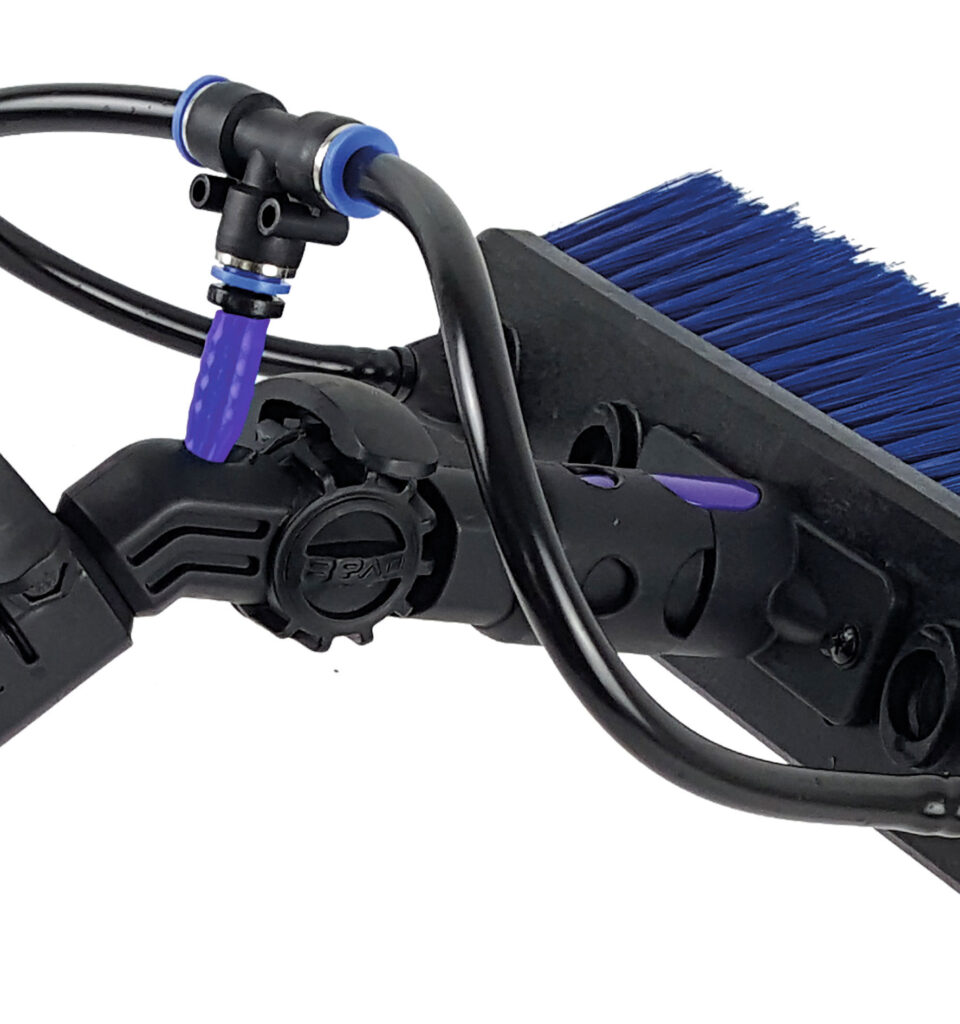 Telescopic Water Fed Pole – 72ft/21.9mtr (76ft Reach) Streamline® OVA8®HI-MOD 42T Carbon Fibre