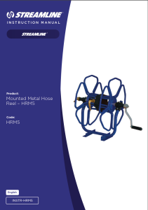 HRM5 Hose Reel Assembly Instructions