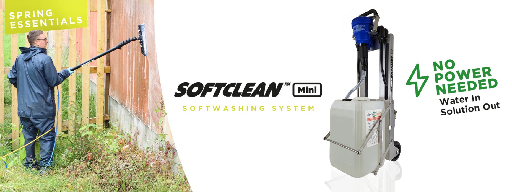 Soft Washing Equipment for Superior Results