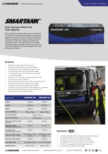Smartank® Flat Tank Systems - Specification Sheet