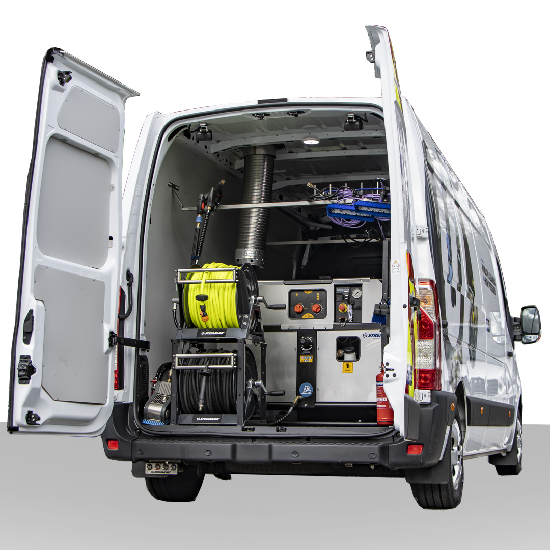 ultimate cleaning van from Streamline