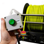 using the PR3 electric hose reel