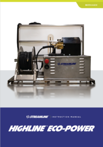 STREAMLINE®
Highline™ Eco-Power Electric pressure washer Instructions