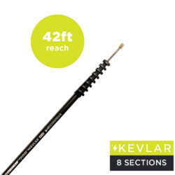 Streamline® OVA8® Kevlar Power Pole Complete - 42ft Reach