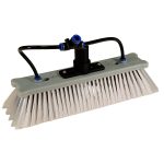 10 inch (260mm) Streamline® Edge™ Elite Synthetic Monotec Bristle Brush, Dual Trim, with 90deg Socket